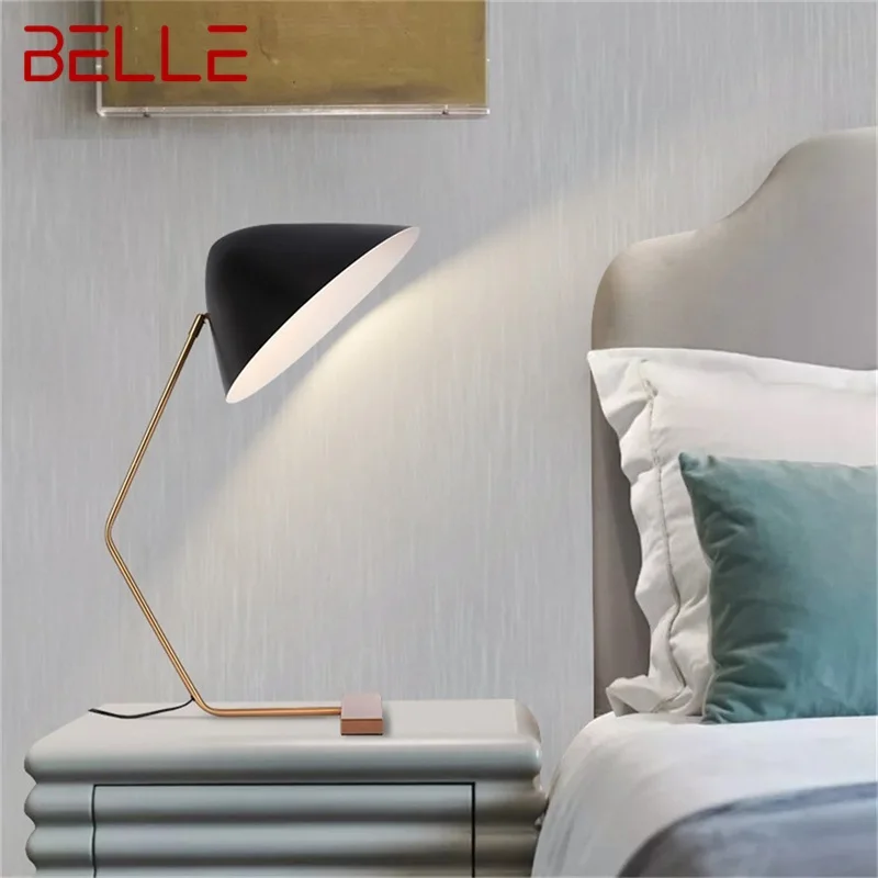 

BELLE Nordic Table Lamp Postmodern Creative Design LED Desk Light Decor For Home Bedroom Bedside Study