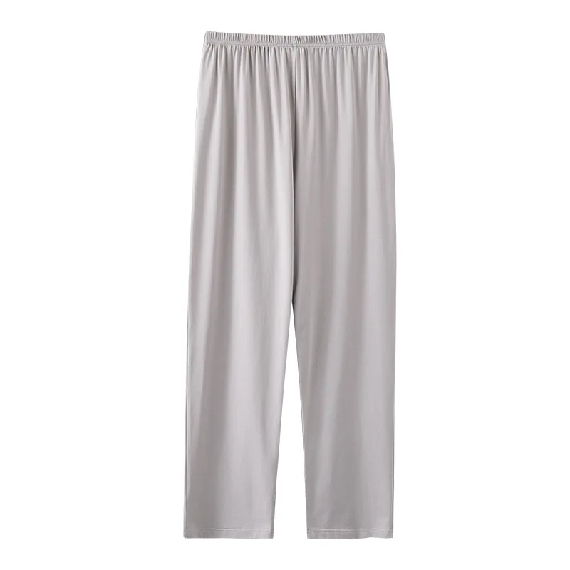 Summer Men\'s Modal Sleeping Pants Solid Sleep Trousers Mens Pajamas Bottoms Soft Sleepwear Pyjama Homewear 2023 Spring Autumn