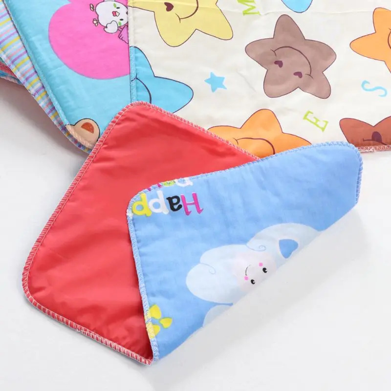 Reusable Baby Infant Diaper Nappy Urine Mat Kid Simple Bedding Changing Cover Pad Sheet Protector Soft Cotton for Infant A2UB