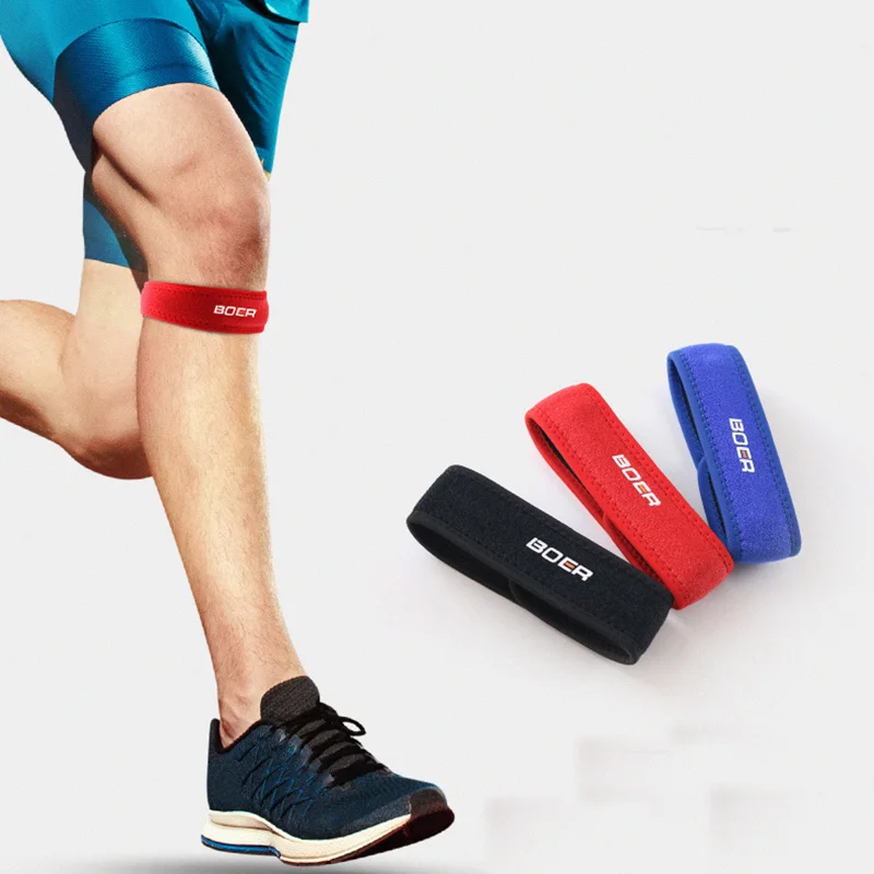 1 PCS Patella Kneecap Band Adjustable Knee Tendon Patellar Strap Adult Knee Pain Relief Brace Pads Running Sport Gym Suppor