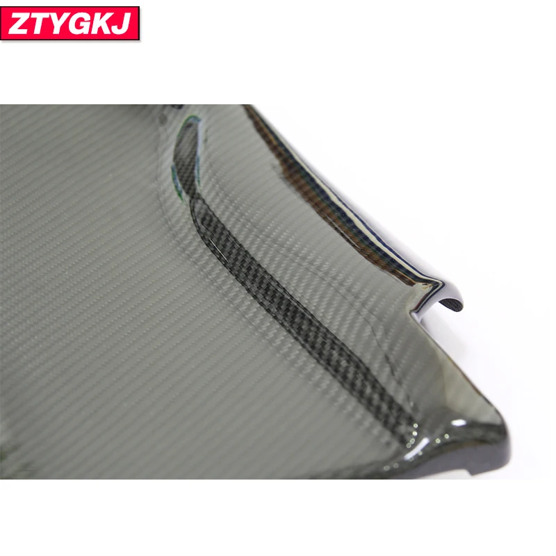 메르세데스 벤츠 CLA200 A CLA GLA B 클래스용 페이스트 타입 드라이 카본 파이버 소재 시트 백 커버 트림, 자동차 시트