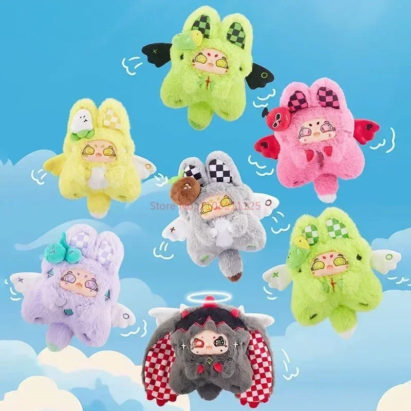 

Genuine Soft Candy Messenger Plush Doll Surprise Toy Creative Desktop Cartoon Figure Resin Craft Gift Cute Collectible 16cm