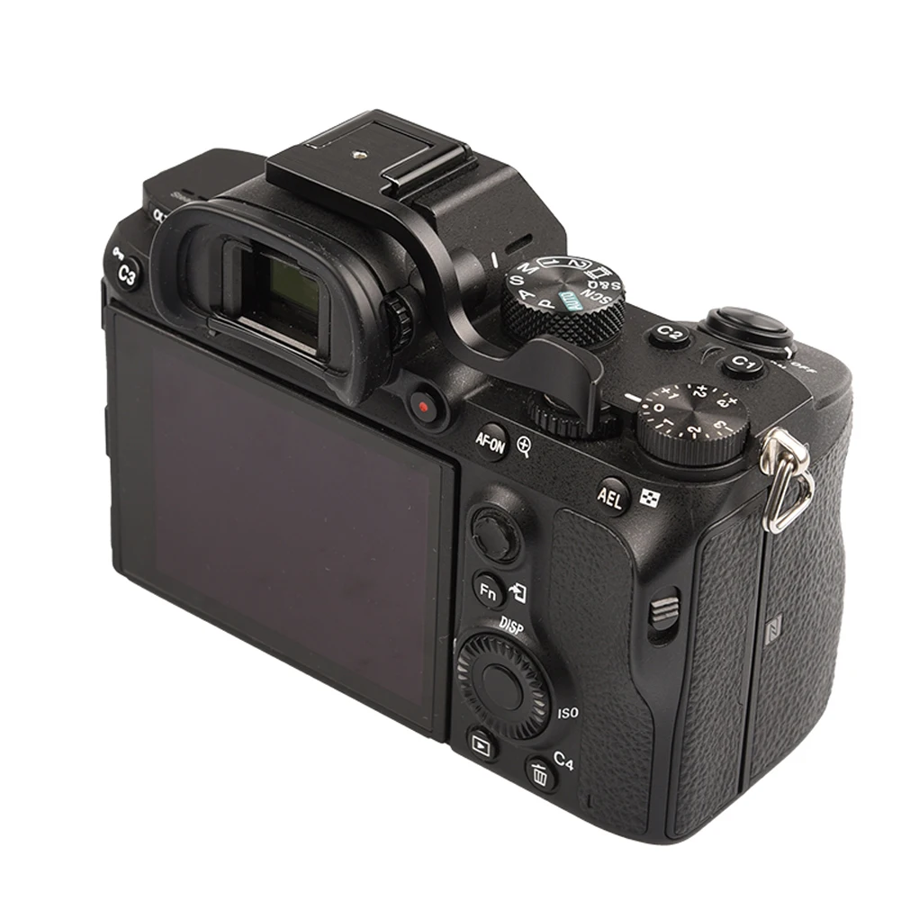 Black Color Thumb-up Grip Thumb Rest Support Holder Hot Shoe Thumb Up Hand Grip for Sony A7 A7RII A7M2 A7SII A7R3 A7RIII A7M3 A9