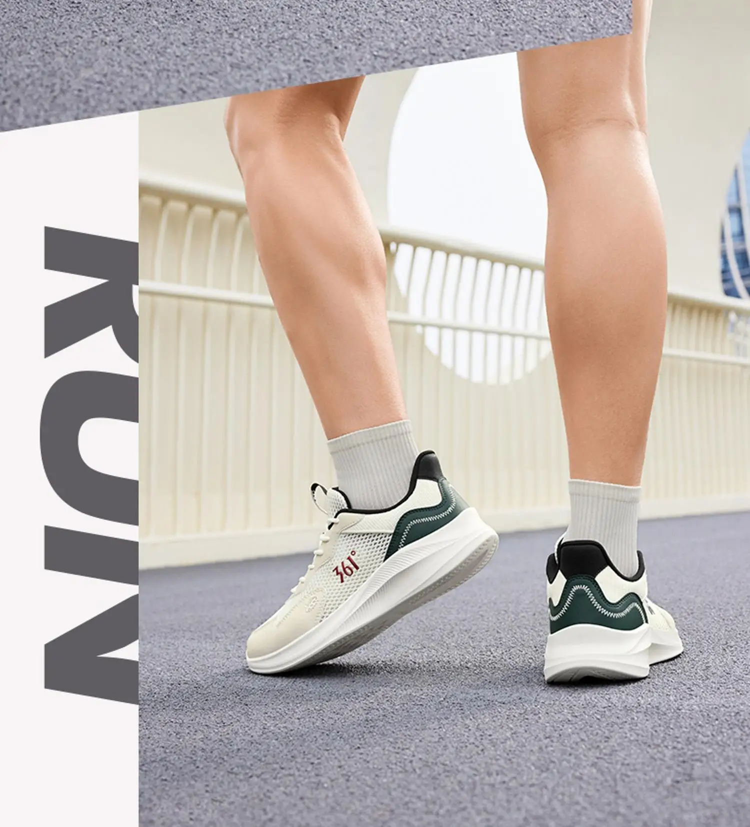 361 Degrees Men Running Shoes - Performance Features