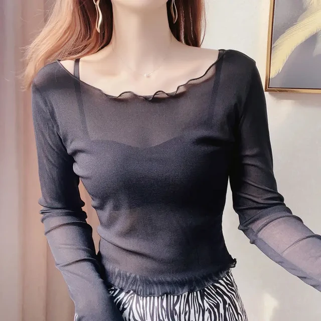 Shop Round Neck Inner with Long Sleeves Online