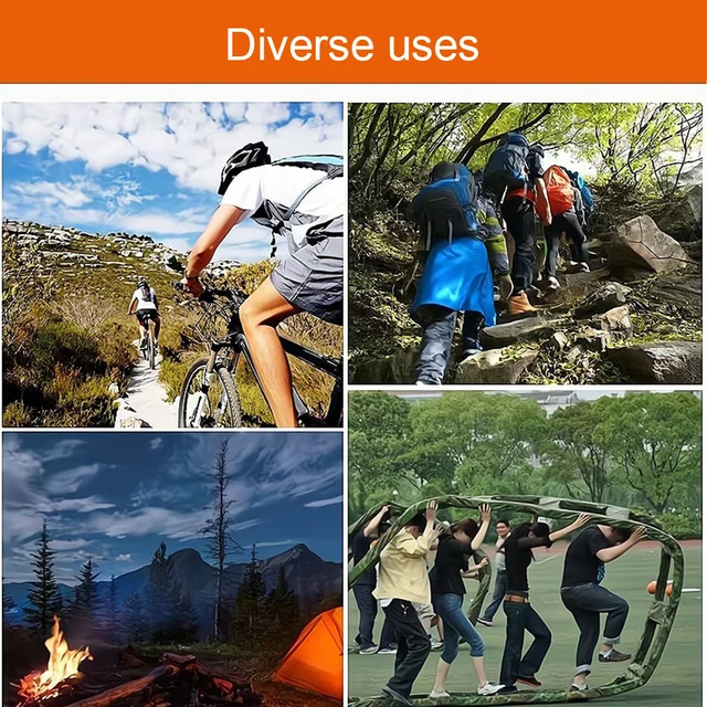 DIFLAX 3 Notfallpfeifen Titan | Signalpfeife Outdoor Camping | Laut Sicherheitspfeife Mit Kordel