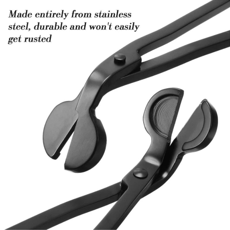 1pcs Stainless Steel Candle Cutter Oil Lamp Trim Scissors Candle Round head Black Rose Golden Silver Red Bronze