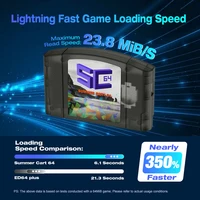 EPICJOY SummerCart 64 SC64 Open Source Game Card N64 with Built-in Emulator For N64 Console Gift 32GB TF Card 5400 Games - Image 2