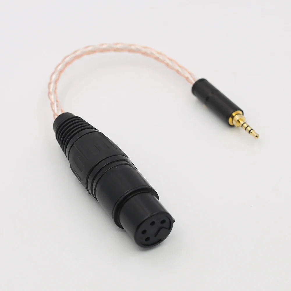 2.5Mm Trrs Bilanciato Maschio A 4 Pin Xlr Bilanciato Adattatore Per Cuffie Femmina Per Astell & Kern Ak240 Ak380 Ak320 Onkyo Dp-X1 Fiio