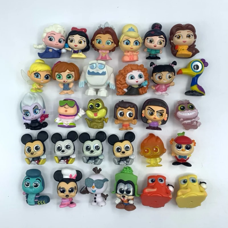 

Disney Doorables 8 серии Злодеи Фигурки игрушки Урсула Русалка кавайные стеклянные глаза фотоорнамент детский подарок