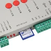 RGB LED Controller T1000S SD Card 2048Pixels Controller For WS2801 WS2811 WS2812B SK6812 LPD6803 LED Strip Light 1