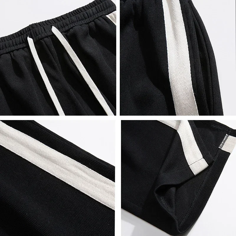 Autumn Men Casual Wide-Leg Pants Korean Version Hip Hop Men wide leg pants wide leg sweatpants