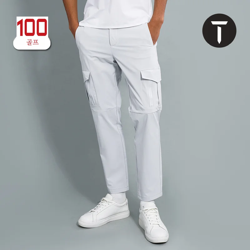 Europeantour 골프 남성용 긴 바지 여름 경량 스트레치 Drawstring Workwear 바지 스포츠 캐주얼 의류