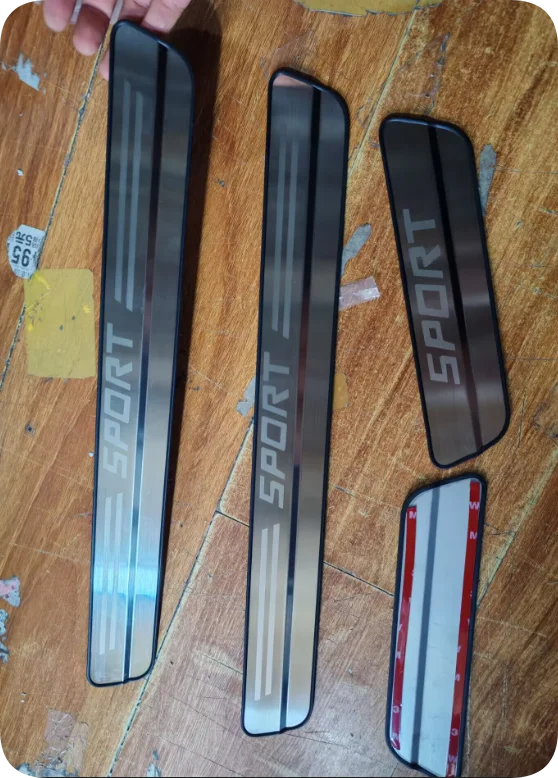 4pcs Door Sill Strip Scuff Plate For Lexus NX 200 NX200T 300H 2015 Car ...