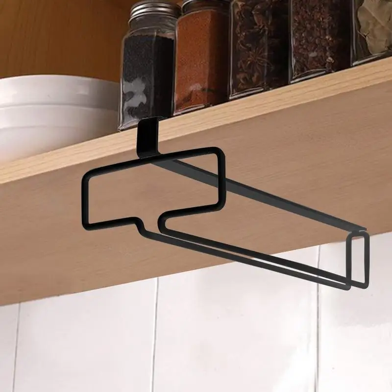 Wine Glass Holder Wine Cup Holder Under Shelf Glass Hanger Metal Organizer For Space Saving Glasses Rack For Shelf