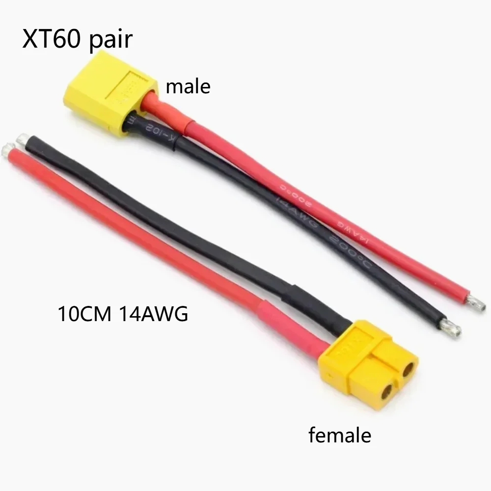 Lot de 2 connecteurs XT30/XT60/XT90/T Plug pour batterie RC