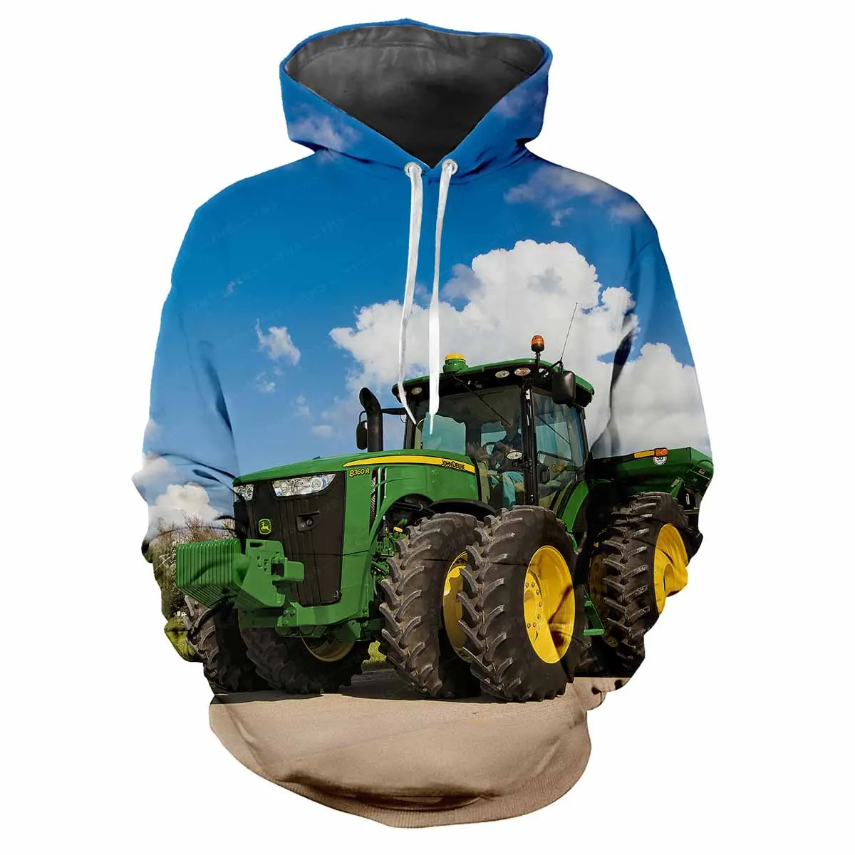 Men's Casual Fashion Autumn/Winter Unisex Hooded Drawstring Pocket New Clothing Long Sleeved Casual Sports Oversized Hoodie。