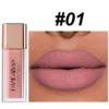 handaiyan 8 colors waterproof non-stick cups do not lose color matte mud lips fast drying lipstick matte lip glaze 5