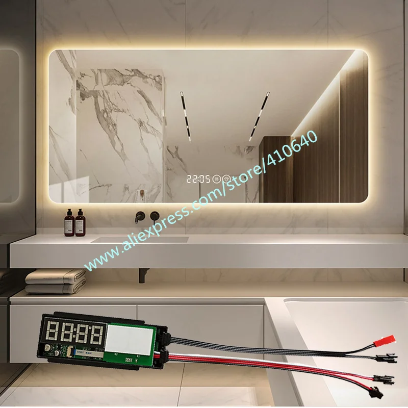 MIRROR HEATER ANTI-FOG 220V 110W/m 0,8m x 0,5m for Bathroom mirror 0,5m