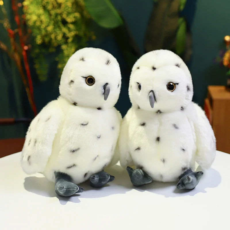 

New Cute Bird Dolls Stuffed Soft Nighthawk Pillows Simulation Owl Plush Toys Kawaii Room Decor Toys Peluches Children Gift