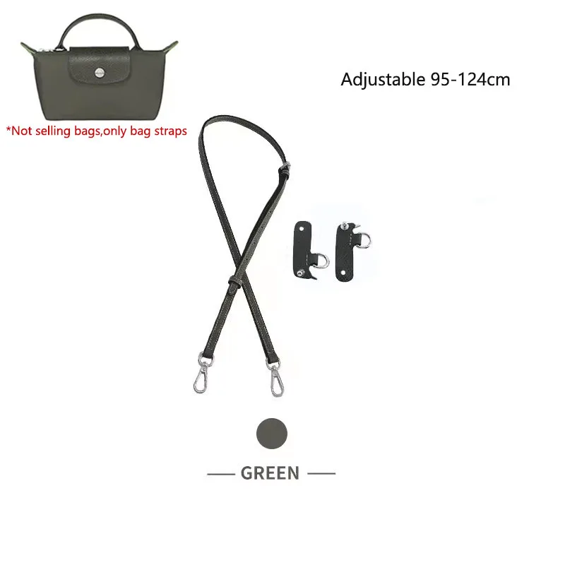 Premium Leather Crossbody Bag Strap - Adjustable Strap