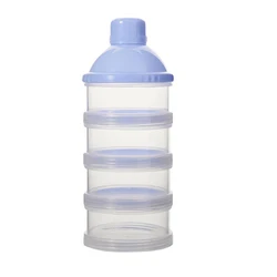 Portable Milk Powder and Snack Storage Box (Blue)