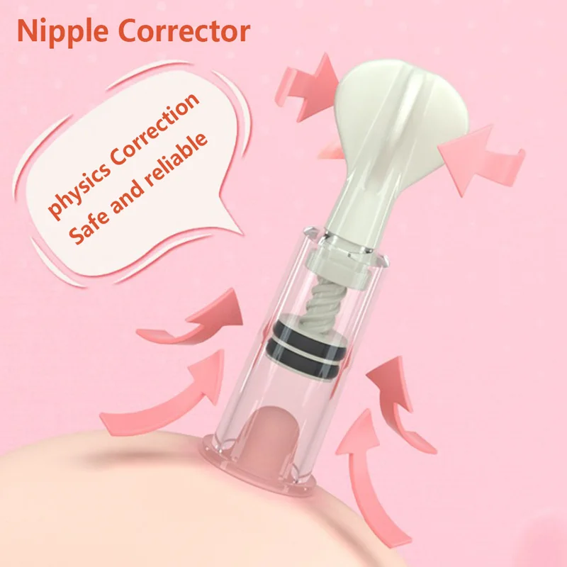 Nipple Correcter Aspirator Puller Retraction Pump Sucker Teat Massager Corrector Portable Women Nipple Orthotics Mum Health Care 2