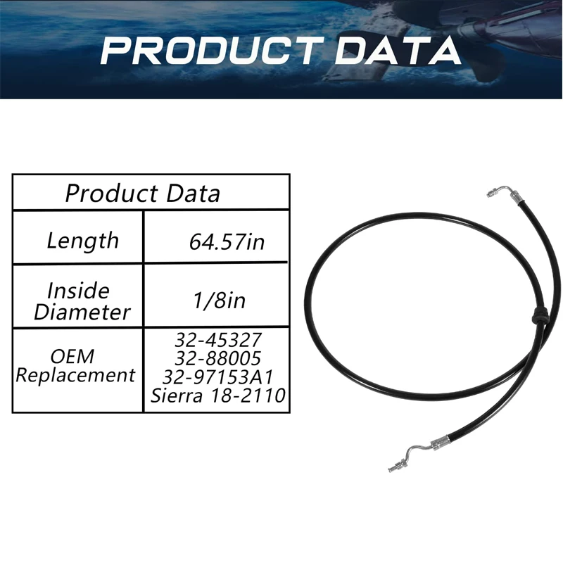 Рисунок 3 - Шланг для подвесного мотора Mercury Mariner 40-88005 л