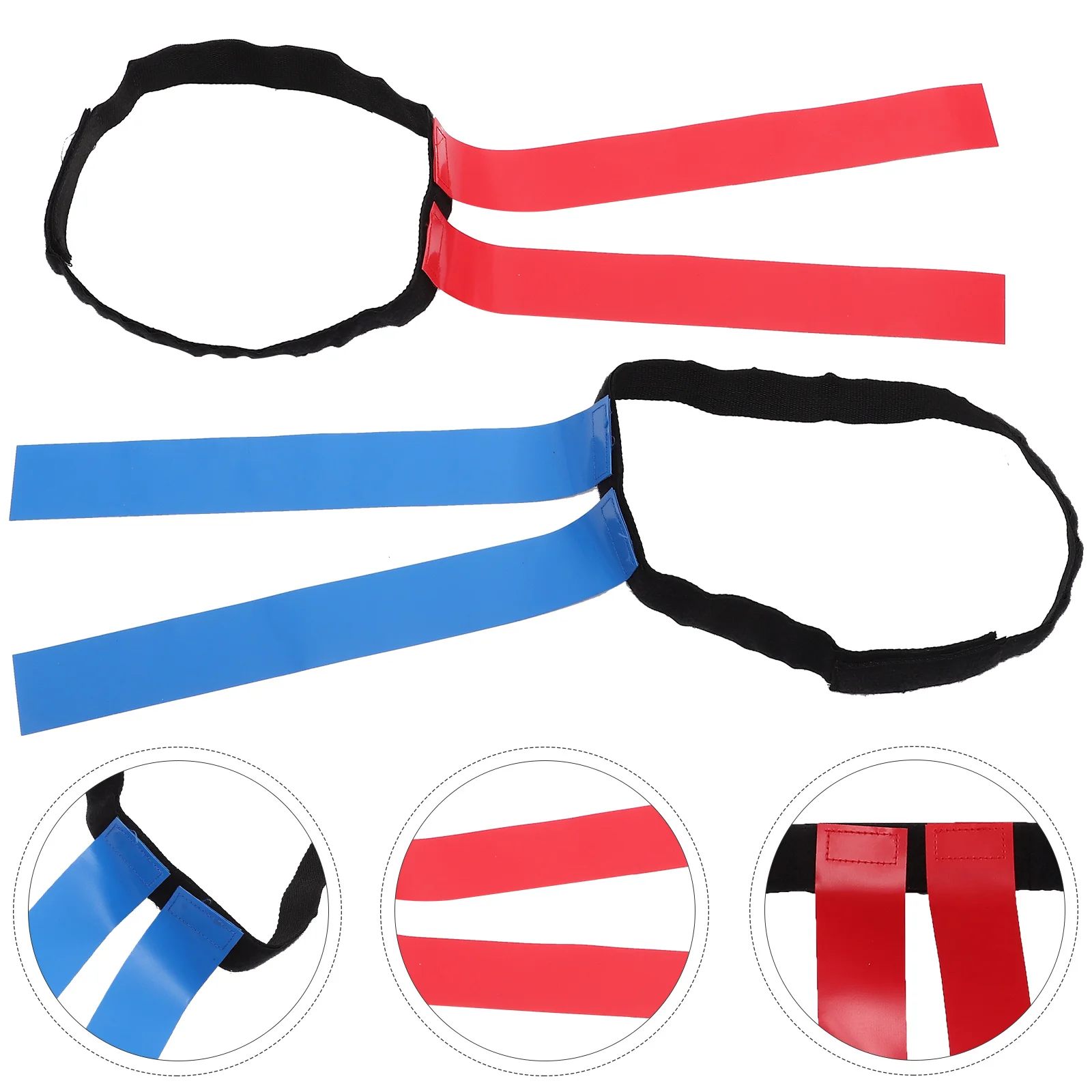 2 Sets Football Belt Flag Rugby Waist Flags Game Supplies for Kids Sponge Outdoor Dedicated