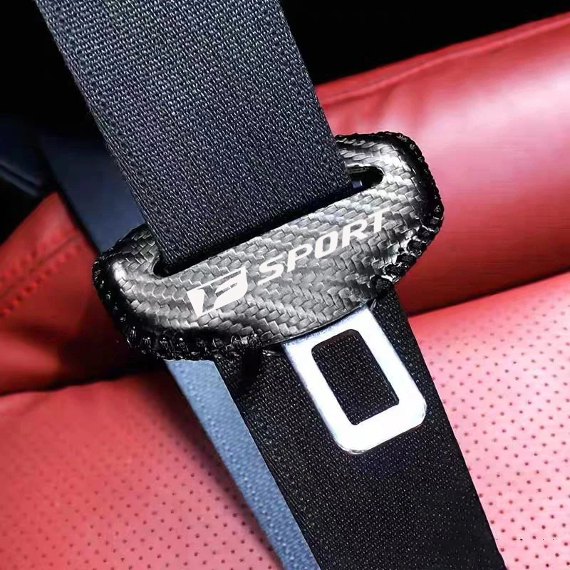 Car Seat Belt Buckle Clip Protector Interior Anti-scratch seat Belt Buckle Protective Cover for Lexus F LFA ISF GSF RCF F SPORT