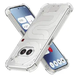 Transparent Shockproof TPU Protective Phone Case with Reinforced Corners for CMF Phone 2 Pro (Transparent)