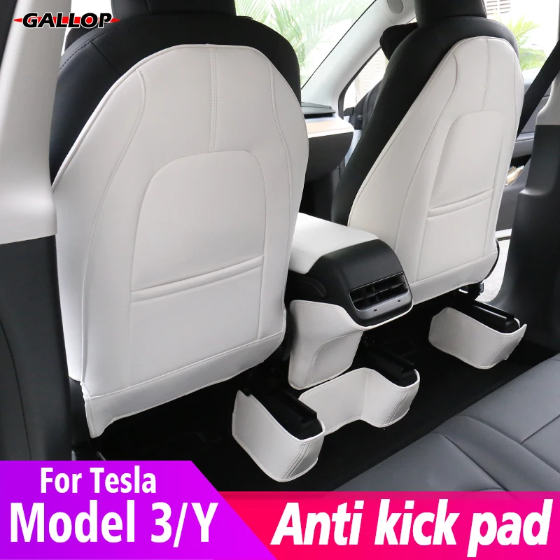 ForTeslaModel3modelYSeatBackCarAntiKickPadProtector