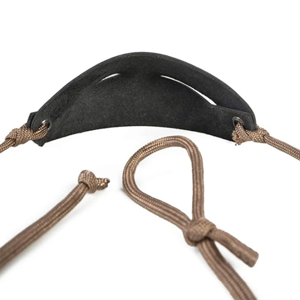 Leather Throwing Sling Old-Fashioned Slingshot for Outdoor Sports Camping Shooting Hiking Hunting Accessories