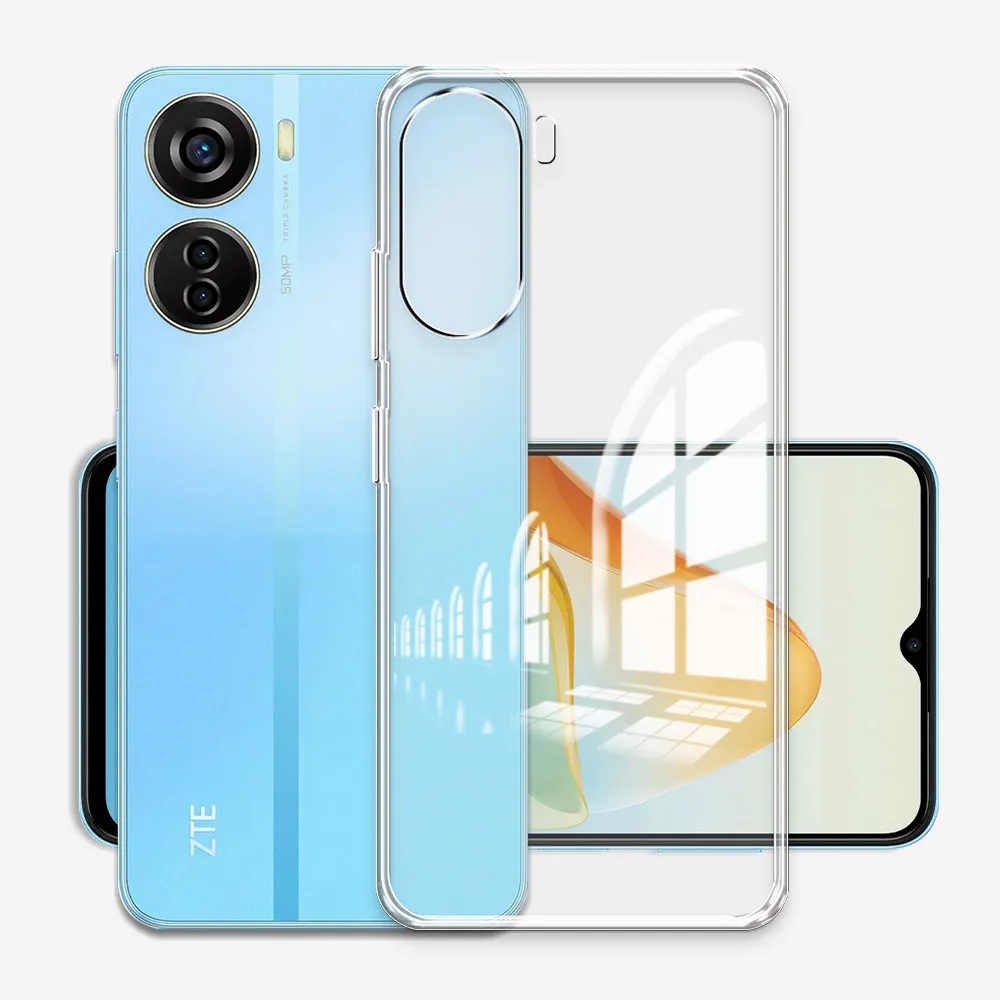 Clear Silicone Soft Protective Phone Case - Transparent Bumper Cover