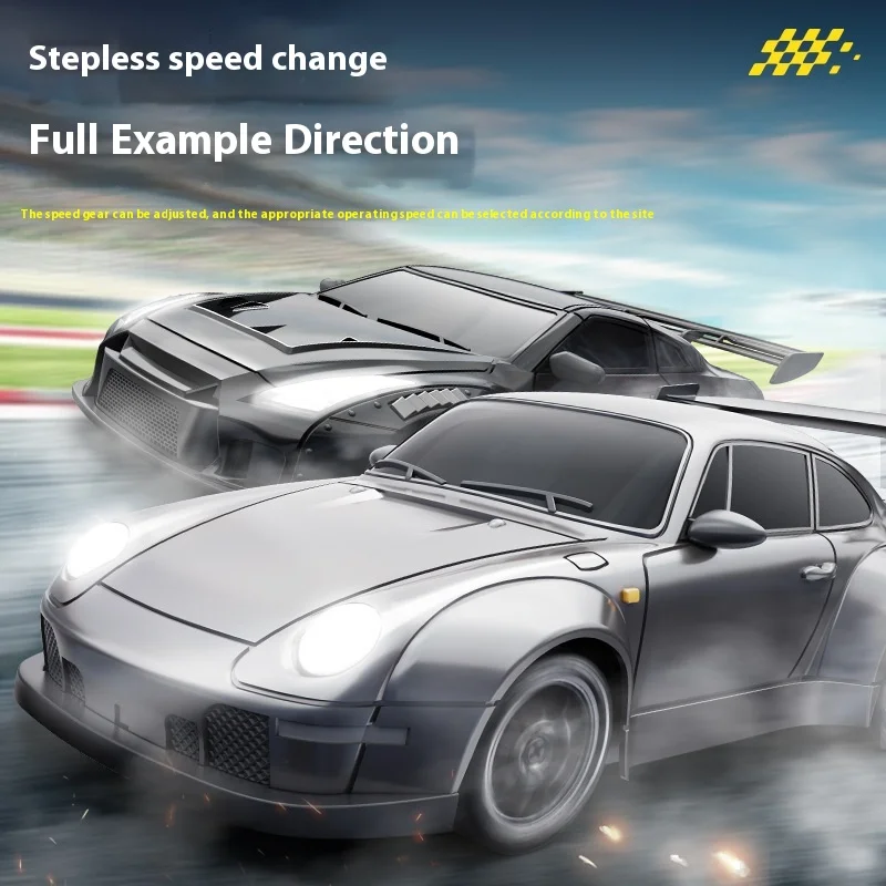 1/24 911 Rs Toys Car Model For Children Miniature Racing Free Wheels Pull Back Diecast Metal Collection Christmas Birthday Gifts 5