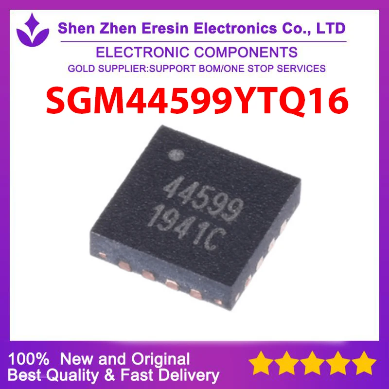 

Free shipping 10PCS/LOT SGM44599YTQ16 QFN16 New and original