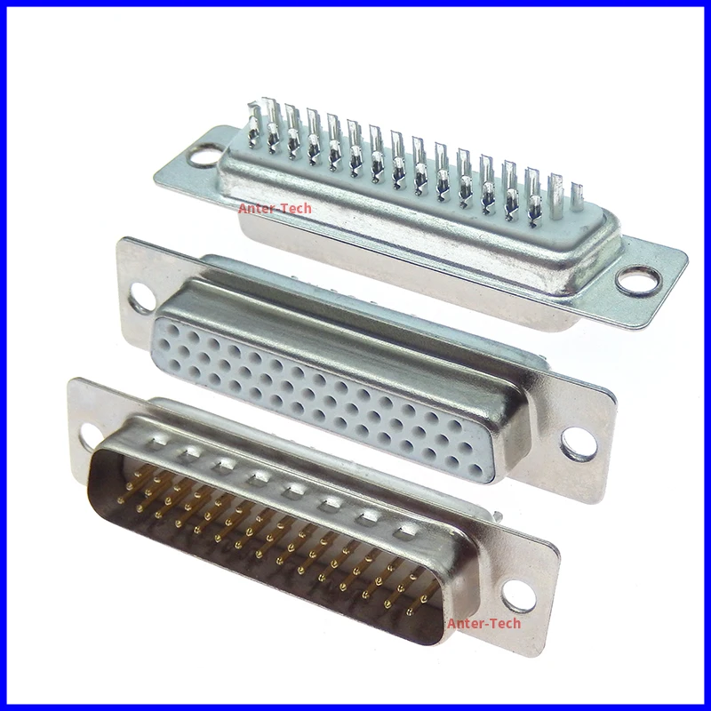 1 Pz Db44 Femmina Maschio Montaggio Su Pcb Connettore Porta Seriale A Saldare Tipo D-Sub Connettori 44 Pin 3 Righe Spina Adattatore Jack