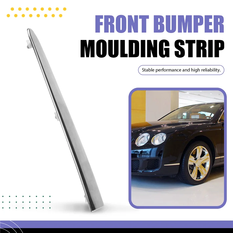 AASS-벤틀리 플라잉 스퍼 2005-2013 차량 전면 범퍼 몰딩 스트립