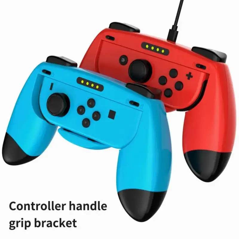 

For NS switch Joy-Con Handle Grip Charging Joycon Stand Charger Controller Holder for Switch Oled Console Accessories