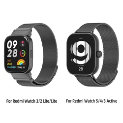 Premium Metal Strap for Smartwatches - Elegant Wristband Bracelet (Black)