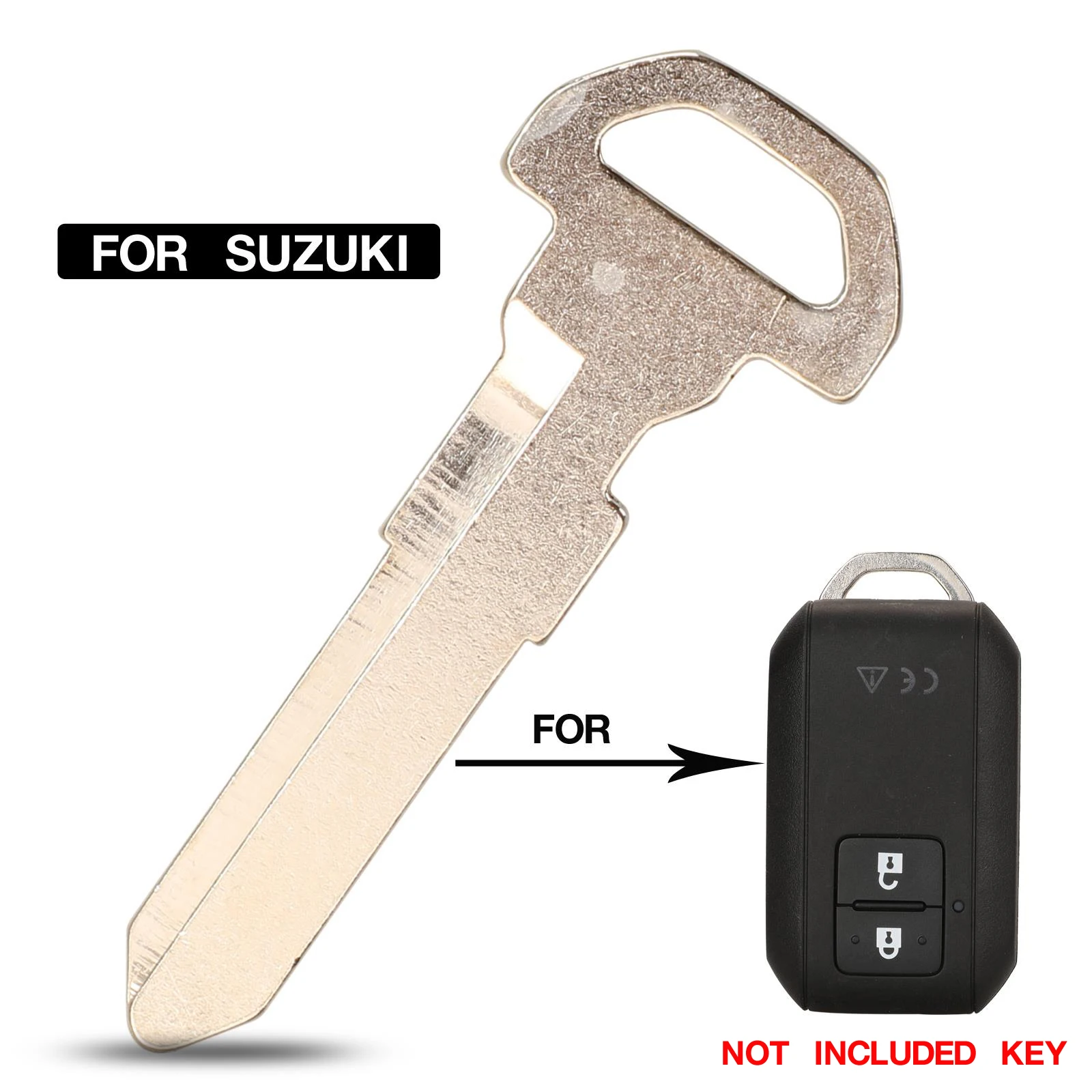 For Suzuki Swift Remote Smart Card Car Key Blade Emergency Insert With Uncut Blanks Small Blade HU133R Key car remote key car key
