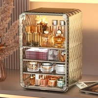Transparent Cosmetic Box Makeup Jewelry Drawer Multifunctional New Large Luxury Desktop Cosmetic Storage Box Home Organizer Box 1