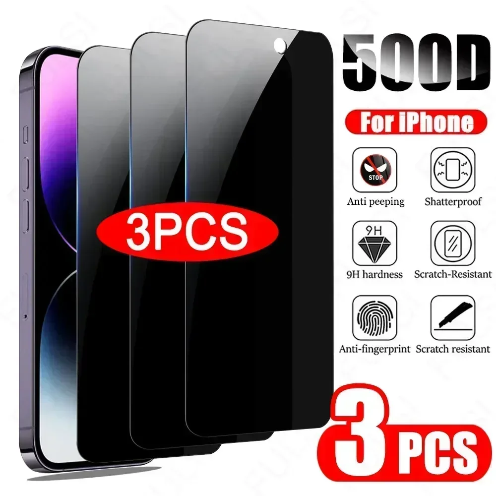 

Защитное стекло, закаленное стекло с полным покрытием 500D для iPhone 13 14 Pro 11 15 Max X XR 15 11 13
