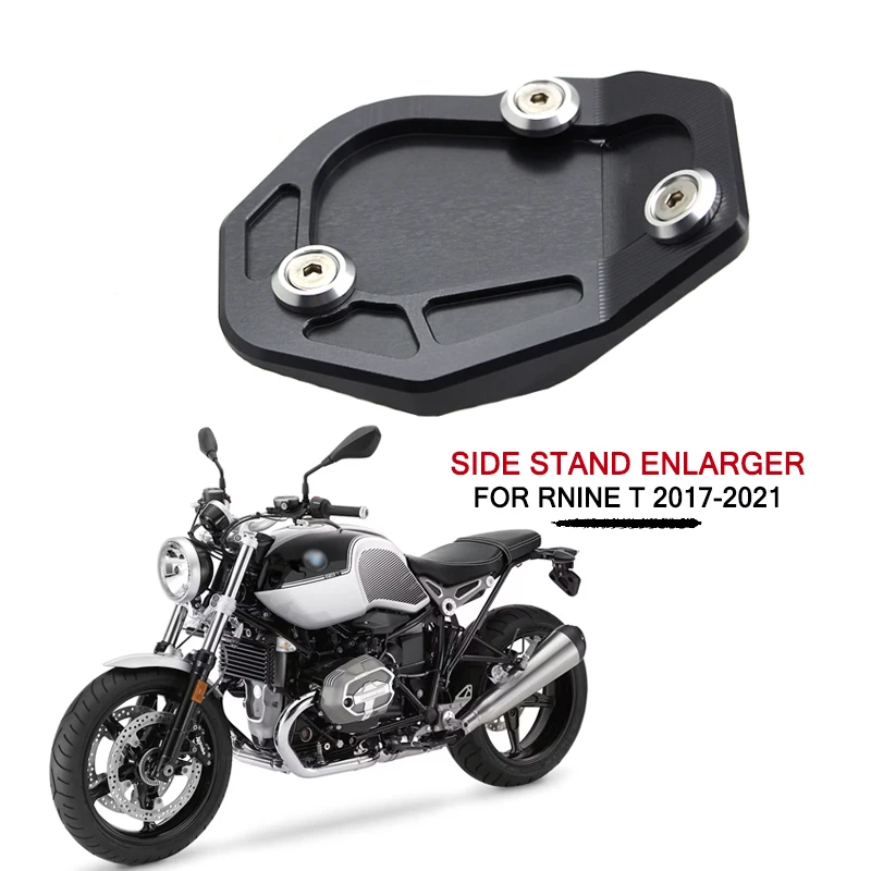 

Кронштейн для BMW R NINE T RNINET Rnine T 2017-2021 2020 CNC с подставкой, боковая подставка, поддерживающая пластина, увеличивающая подставка