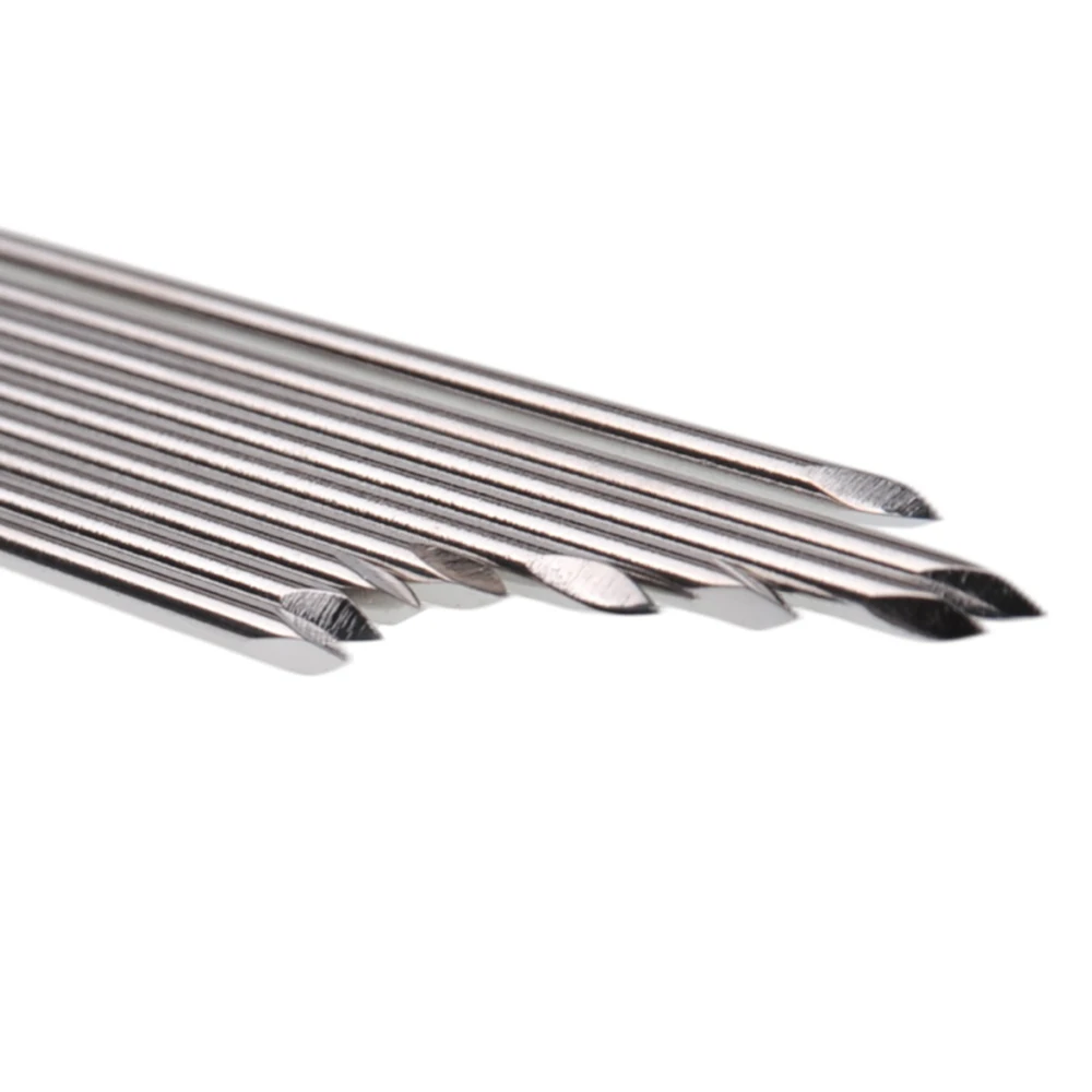 10pcs Veterinary Surgery K-Wire Orthopedic Kirschner Wire Pins Trocar one Ends Veterinary Tools Orthopedic Cerclage Wire Orthopedic Instruments Veterinary Surgical Instruments
