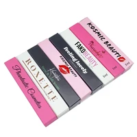 Wholesale Lip Gloss Packaging Boxes With Logo Lipgloss Box Packaging Private Label Lipstick Empty Box Lip Gloss Tube Packing Box 2