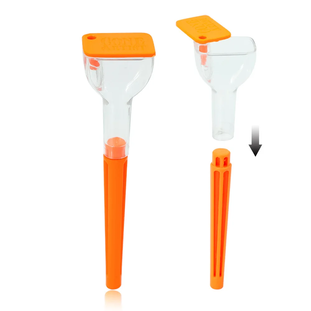 Plastic Funnel-type Cigarette Maker Cones Filler For Storing Tobacco Weed Accessories 1pc cigarette maker