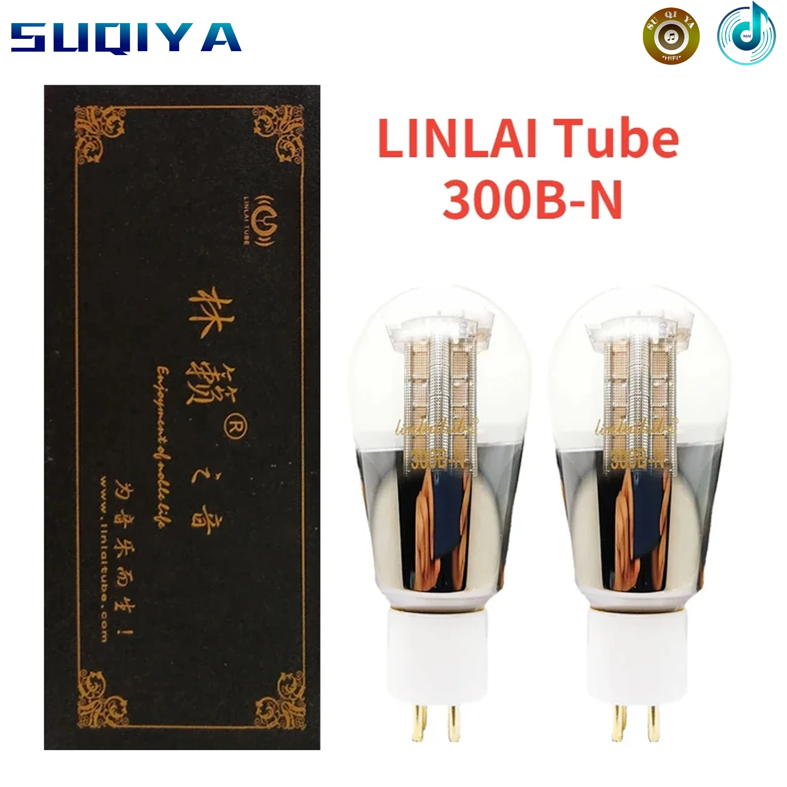 

300B-N LINLAI Vacuum Tube Screen Replaces Dawning Golden Lion EH 300B Electronic Tube Precision Matching HIFI Audio Amplifier