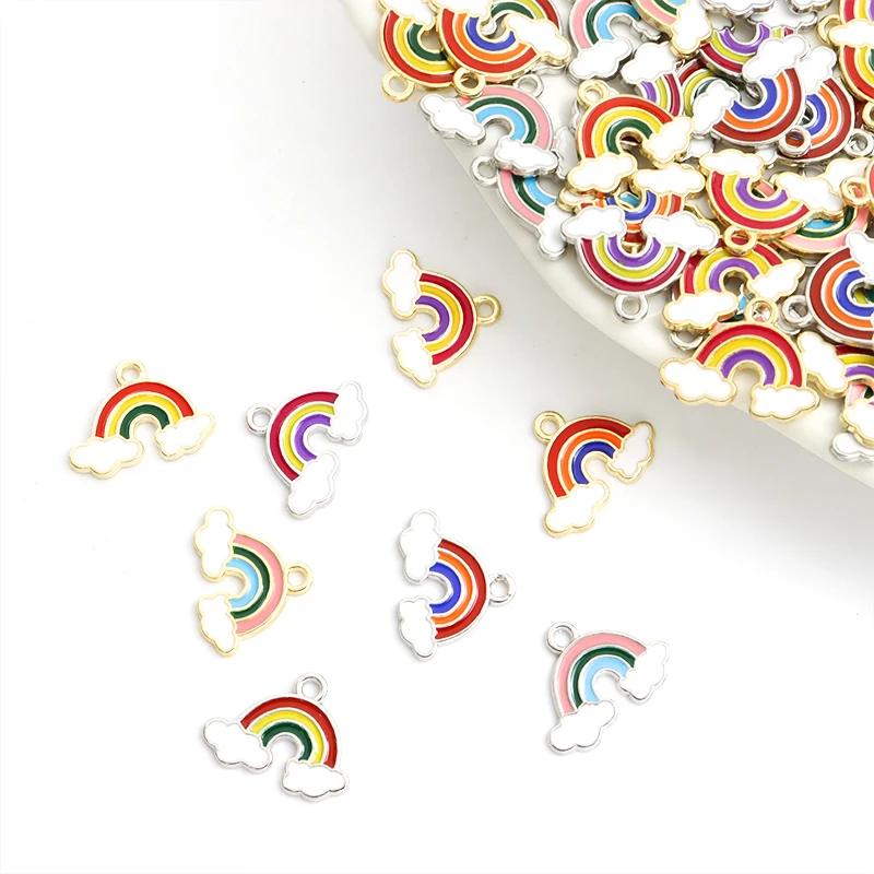 Charms Michaels Mix 80pcs Bulk Enamel Mix Style Charms Cute Gold