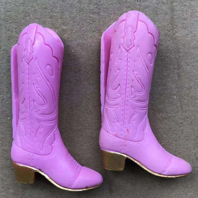 Licca Doll Boots Colorful Long Soft Doll Decors Cute Doll Accessories Doll Skate Shoes Red Black Pink Purple Boots Shoes Sandals 5